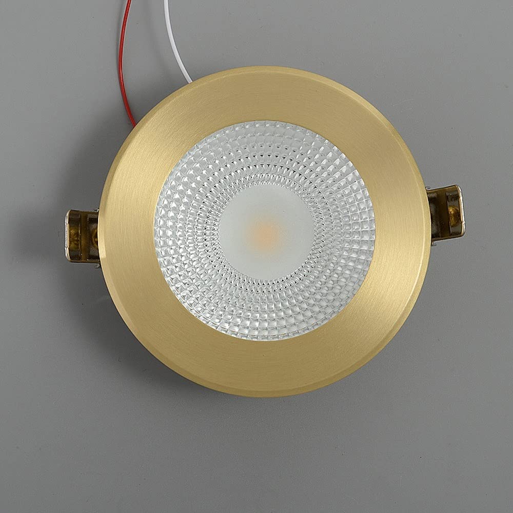 Amazon.co.jp: Sunny Lingt LED ダウンライト つや消しゴールド