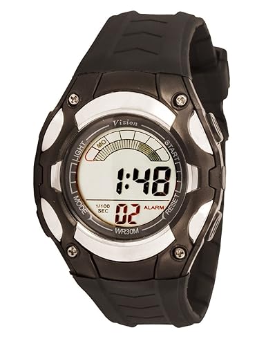 Vizion Digital Multi-color Dial Sports-Alarm-BackLight Watch For Kids-W-8528019-5