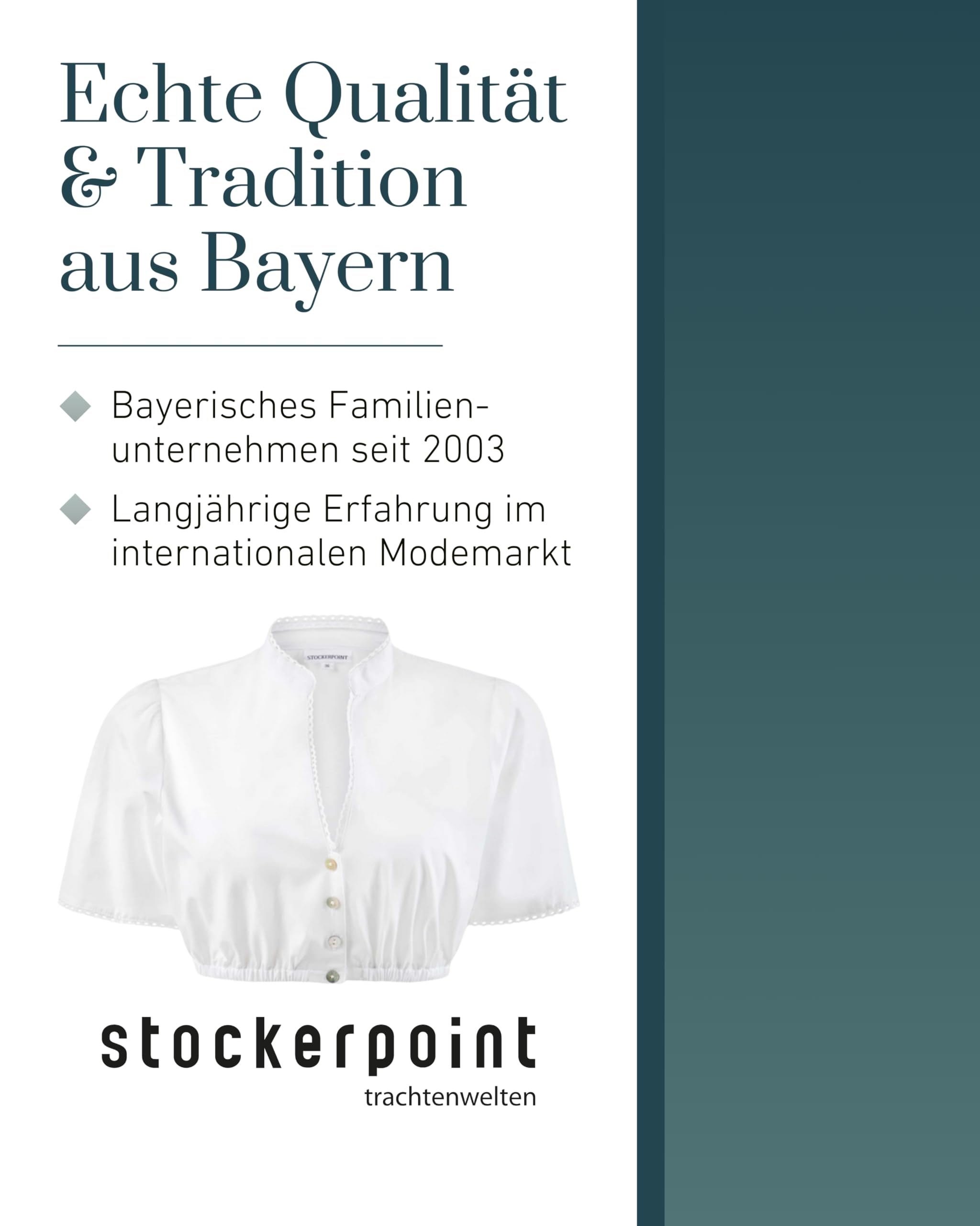 Stockerpoint Damen Dorette Dirndlbluse (1er Pack)