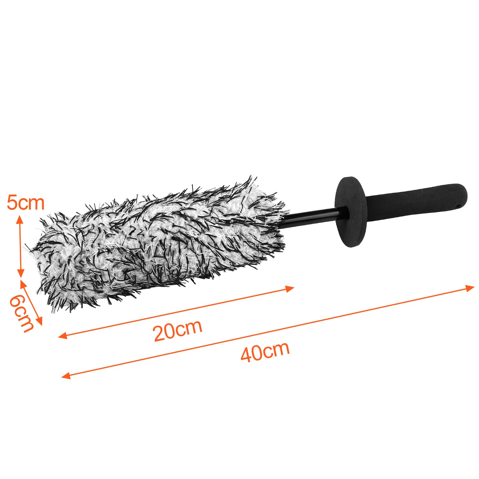 Spazzola Anti Graffio Con Manico Ergonomigo E Setole Flessibili - Foto 7