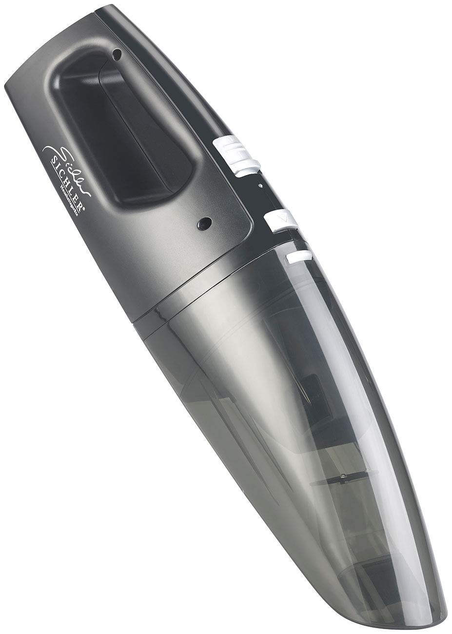 Sichler Haushaltsgeräte Tischstaubsauger: Nass- & Trocken-Handstaubsauger mit Akku, 75 Watt, Wandhalterung (Tischstaubsauger Akku, Tischsauger, Accu)