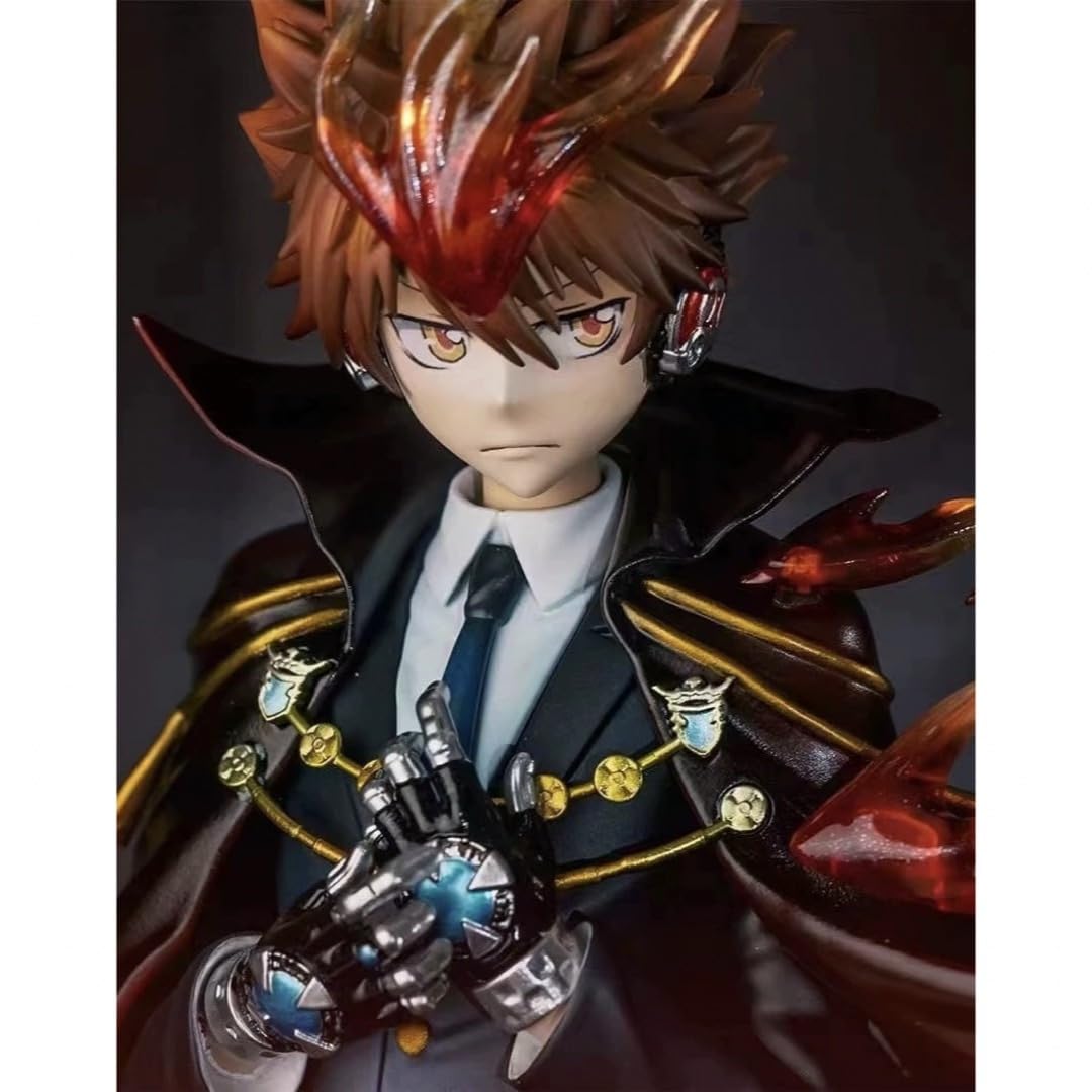 Amazon.co.jp: 家庭教師ヒットマンREBORN 沢田綱吉 フィギュア 