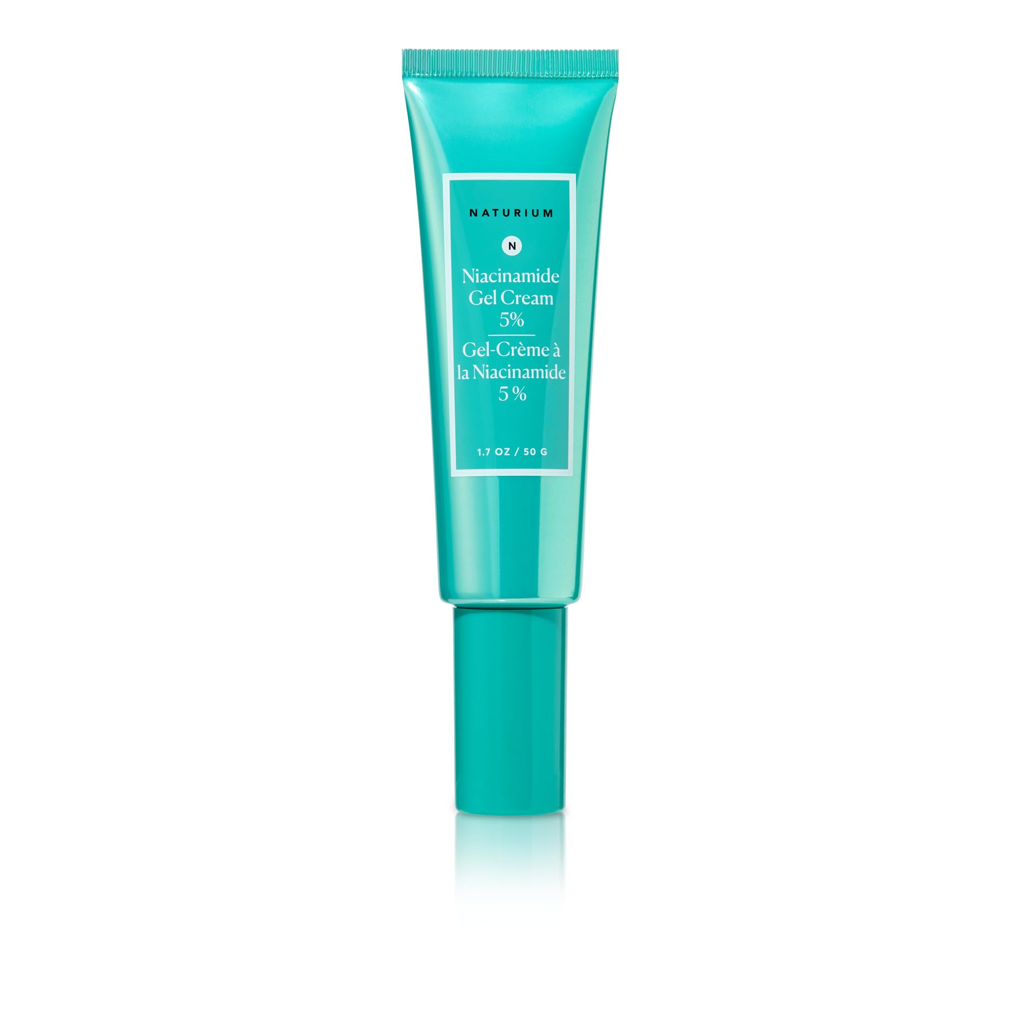 Naturium Niacinamide Gel Cream 5%, Face Moisturiser & Hydrating Skin Care for Healthier-Looking Dewy Skin | 1.7 OZ / 50 G
