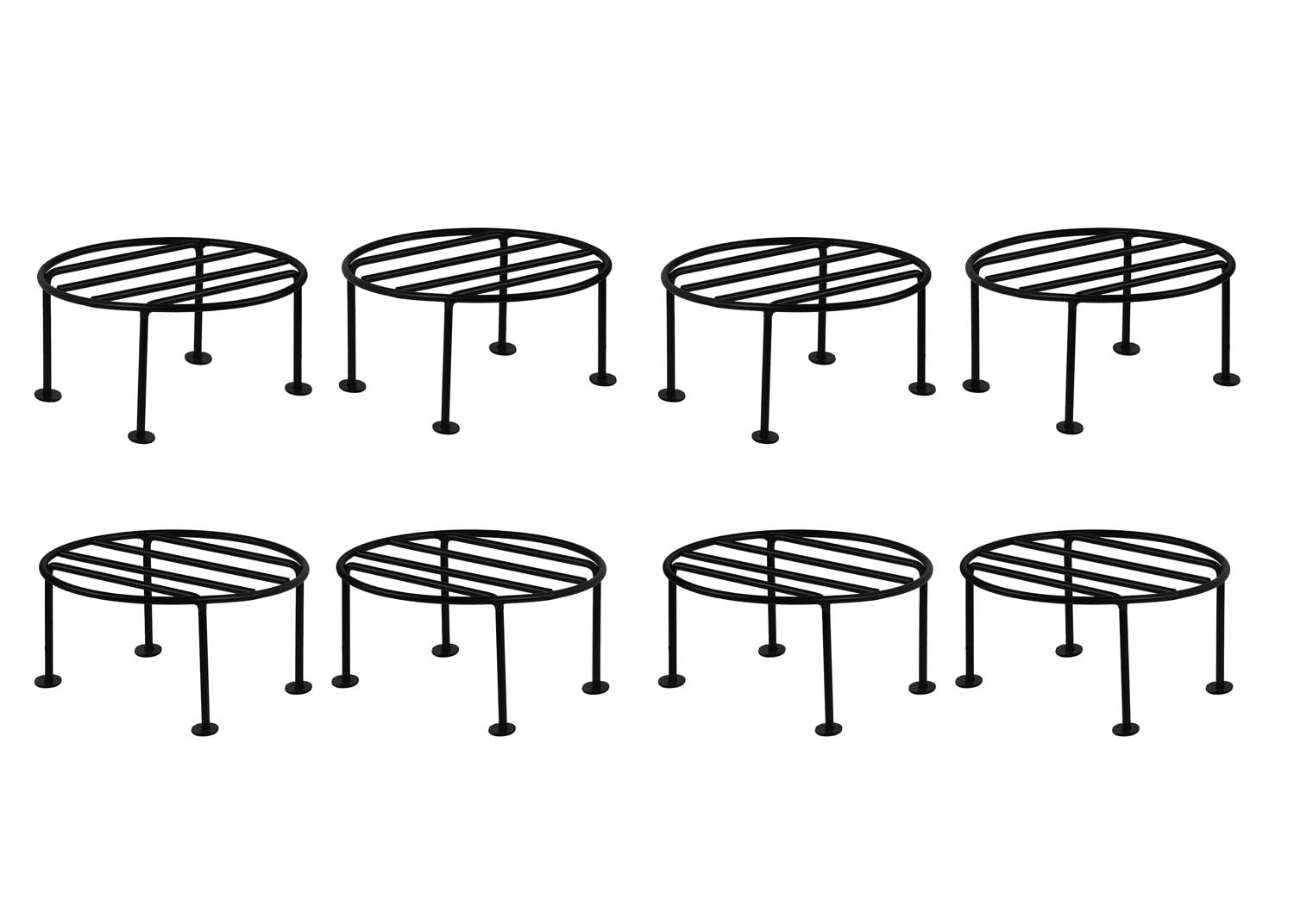 Dime Store Balcony Garden Plant Stand - Terrace Display Rack for Outdoor Pot Holder, Weatherproof & Stylish Design (Square, 8) (B08THZDG34) Amazon Price History, Amazon Price Tracker