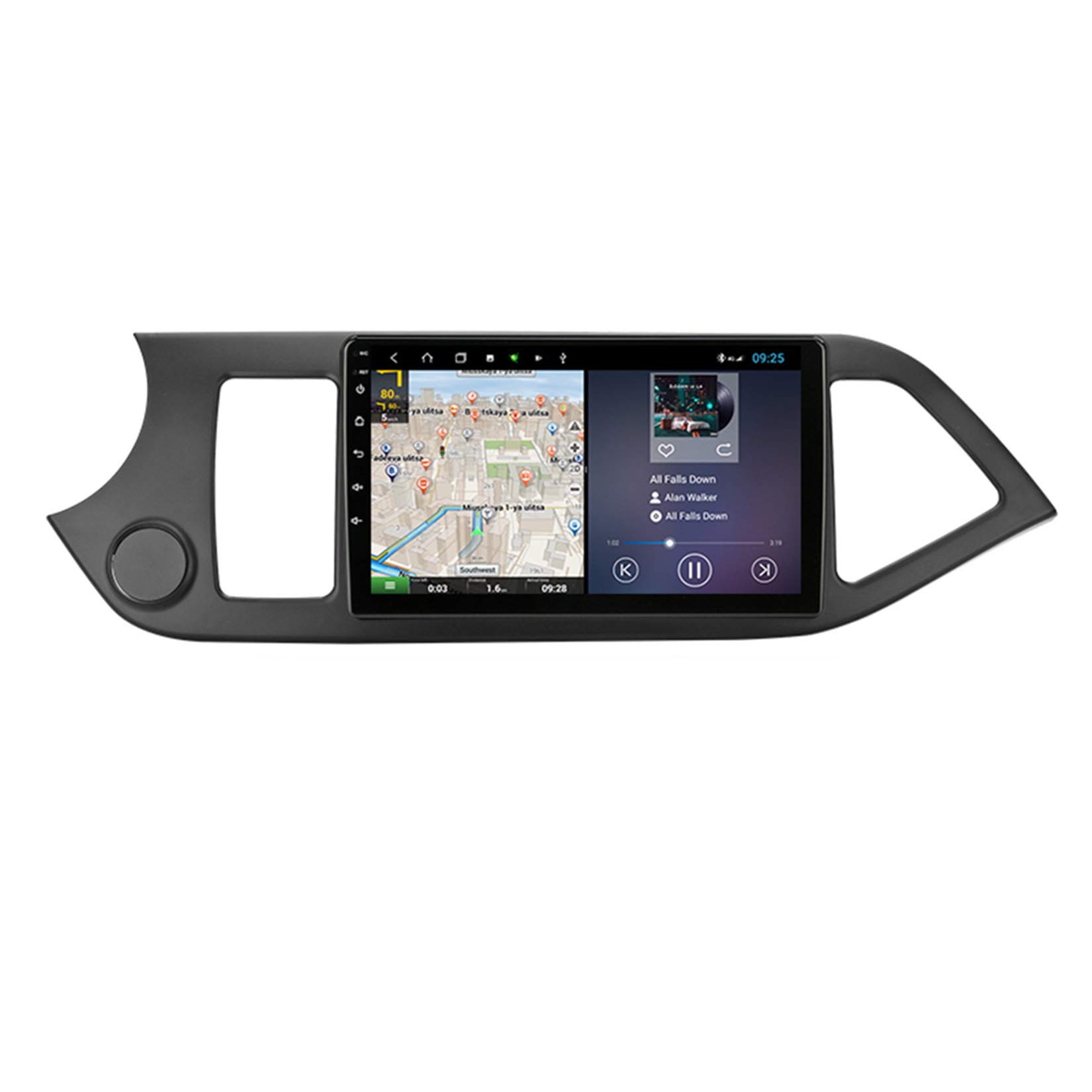 Buy For KIA PICANTO Morning 20112016 Android 9 Car Stereo Auto Radio 9 Inch Touch Screen GPS