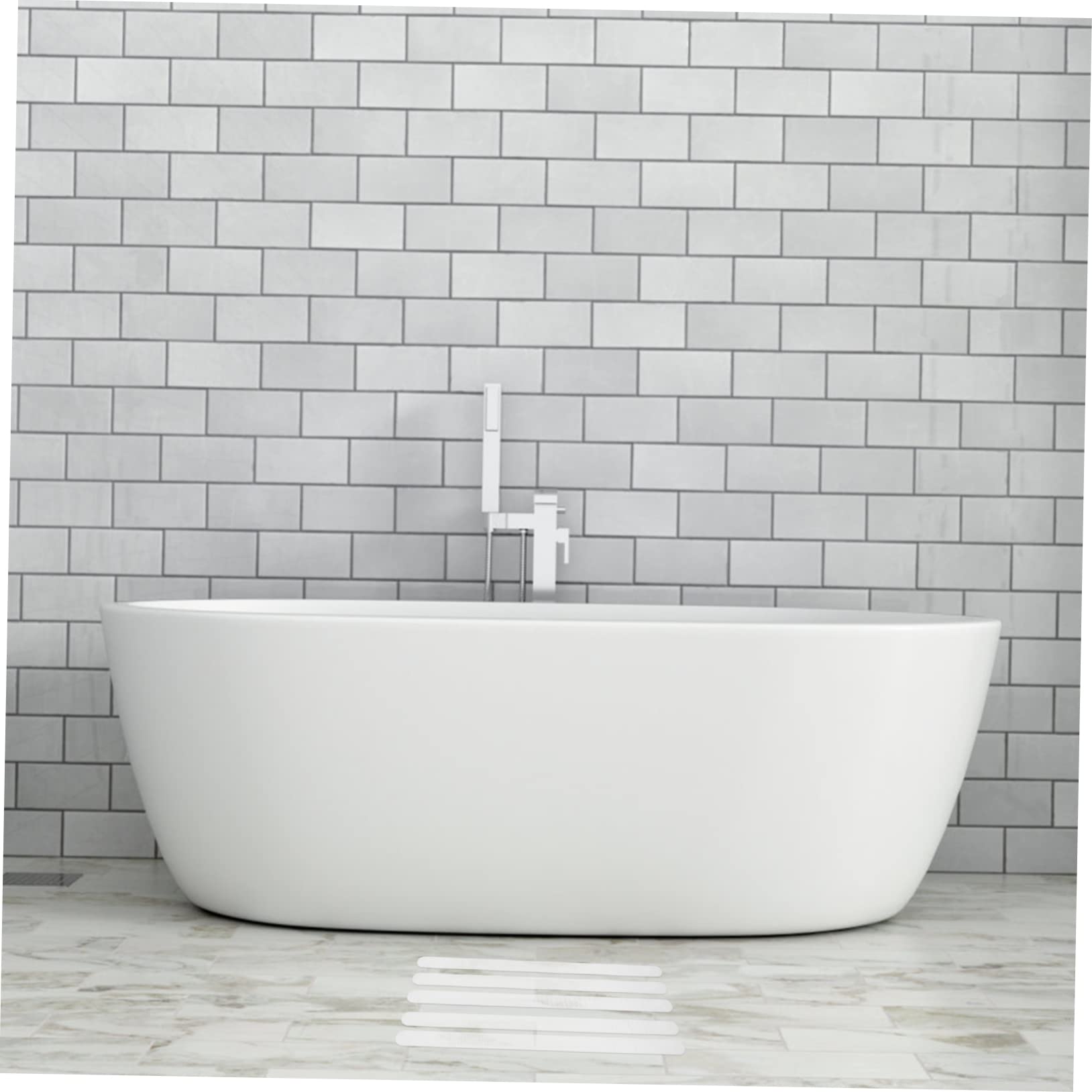 MAGICLULU Pegatinas Antideslizantes Peva 12 Piezas para Baño y Escalera