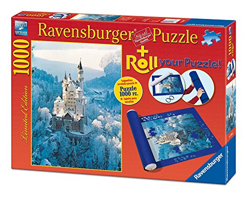 Ravensburger – Roll Your Puzzle + Puzzle 1000 Teile – Neuschwanstein im...