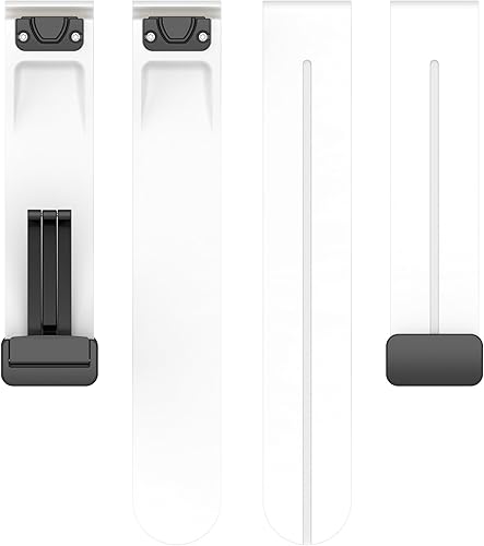 Miniatura 5 de VeveXiao Correa compatible con Garmin Fenix 7X, correa deportiva de repuesto de silicona suave de 1.024 in, hebilla magnética, correa de reloj