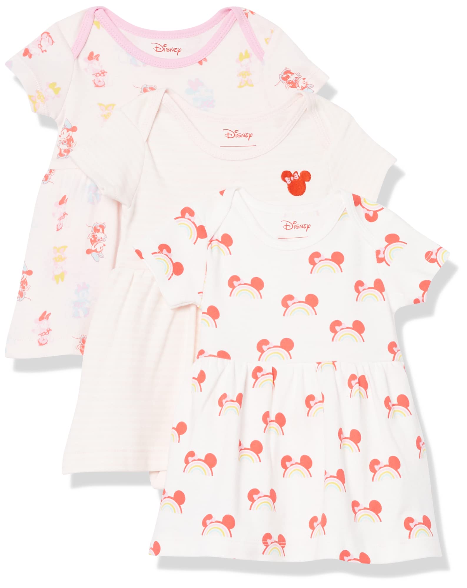 Amazon EssentialsDisney | Star Wars | Princess Baby Girls' Dresses, Pack of 3