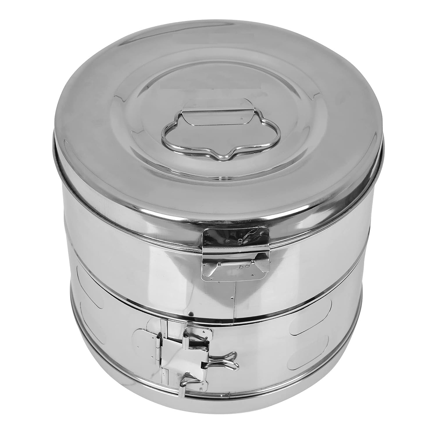 Autoclavable Stainless Steel Dressing Drum 12" x 10" with Lid | Reusable Rust-Free Surgical Sterilization Box for Hospitals, Clinics & Medical Use-picture-22