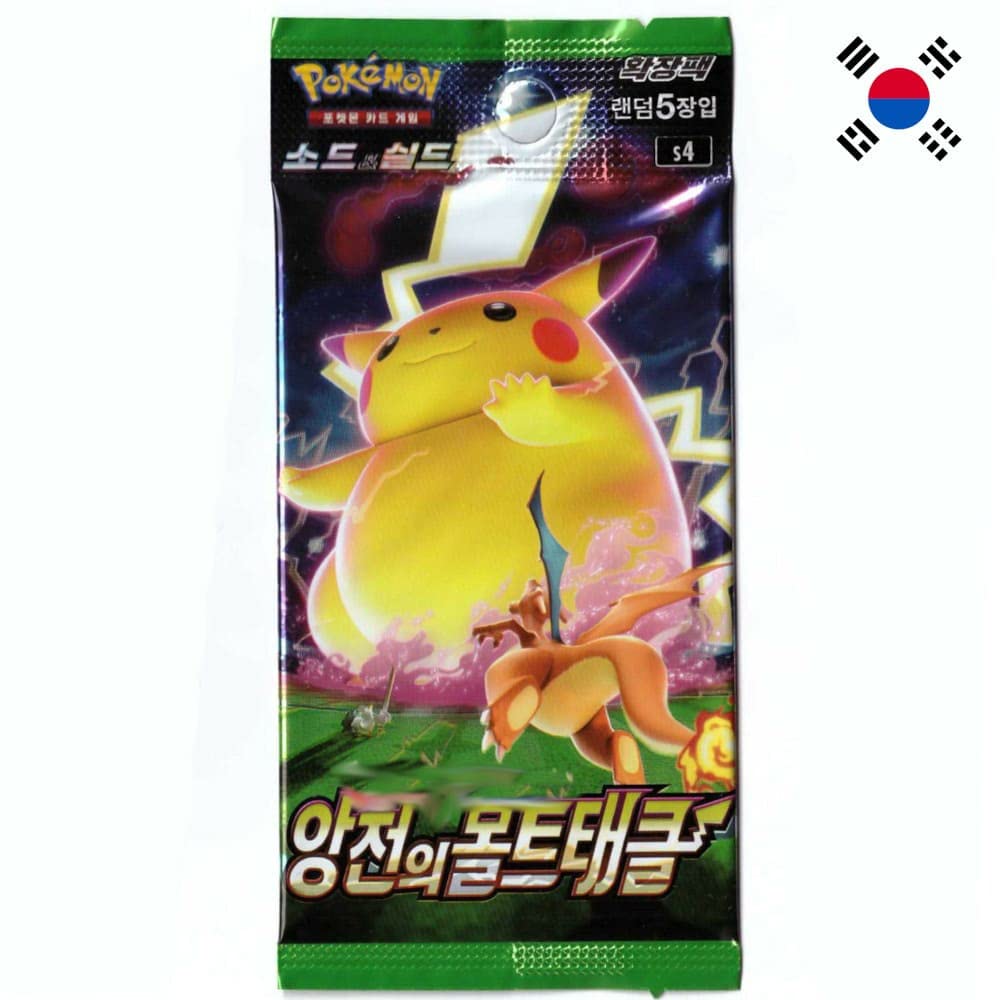 Pokémon Korean S4 TCG Booster Pack – Astonishing Volt Tackle