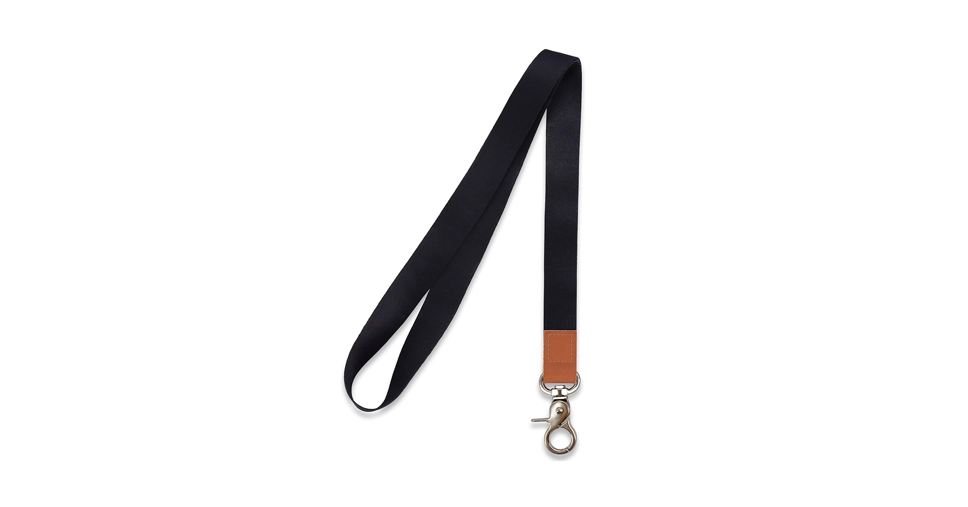 Amazon.com: HONZUEN Long Neck Lanyard Leather Keychains with