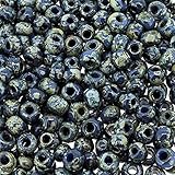 6/0 Round Picasso Montana Matte Miyuki Seed Beads 20 Gm/tb