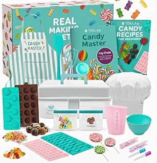 Tovla Jr Ultimate Real Candy Science Lab for Kids | Hands on STEM Experiment Kit with Real Candy Making Tools and Step by ...