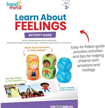 Learning Resources Learn About Feelings Activity Set Explore Feelings & Practise Social-Emotional Skills, Ages 3+