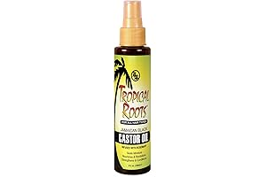 Bronner Brothers Tropical Roots Black Castor Oil, 5 Fl. Oz.