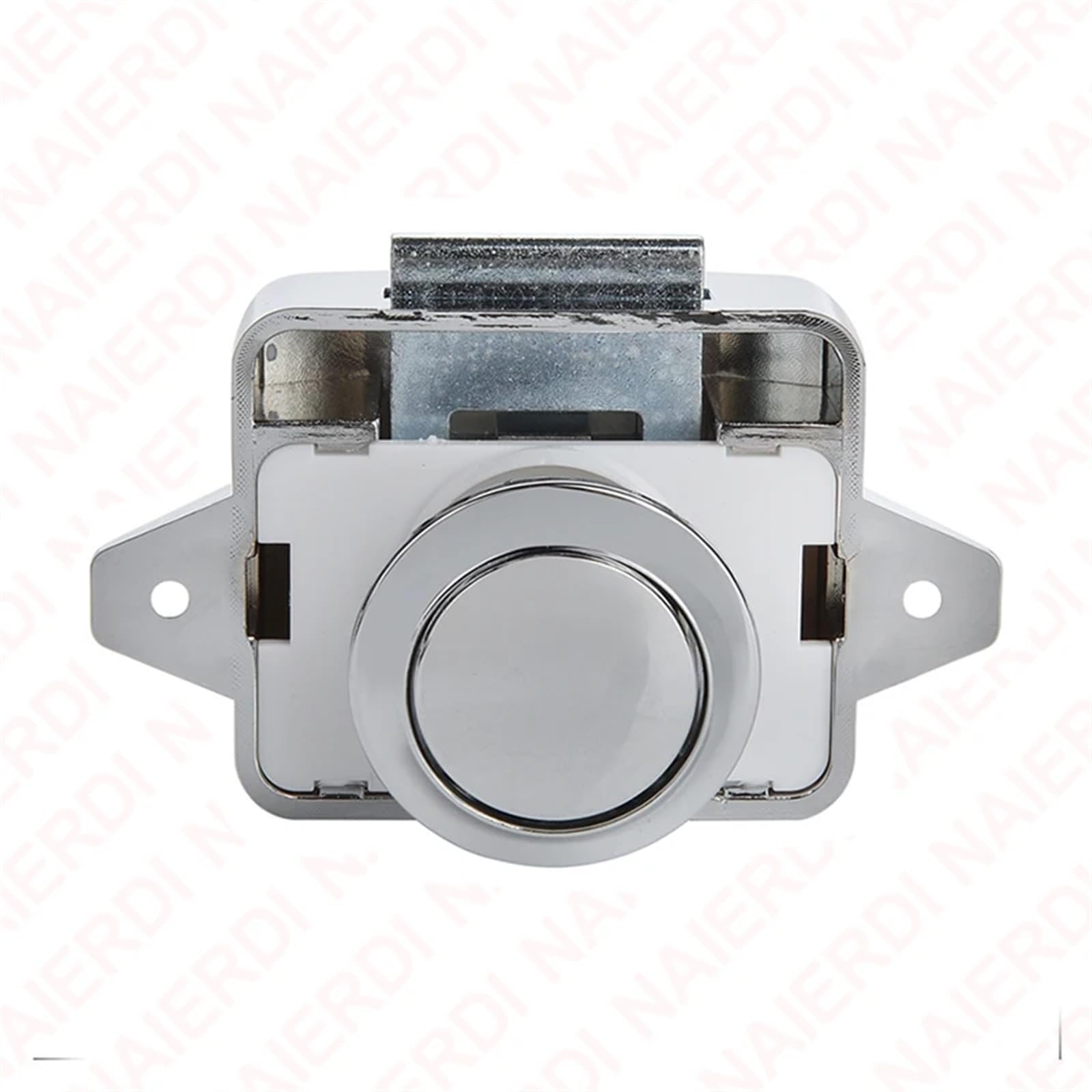 Caravane et bateau sans bruits de placard avec le bouton push lock 26mm chrome noir en lot