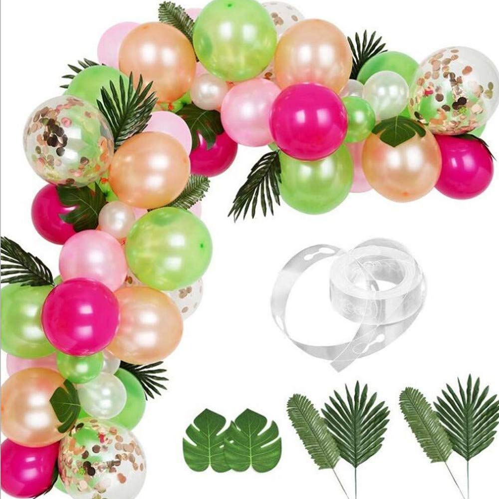 Buy 83 Pieces Latex Balloons Garland Kit DIY Tropical Luau Balloon Arch