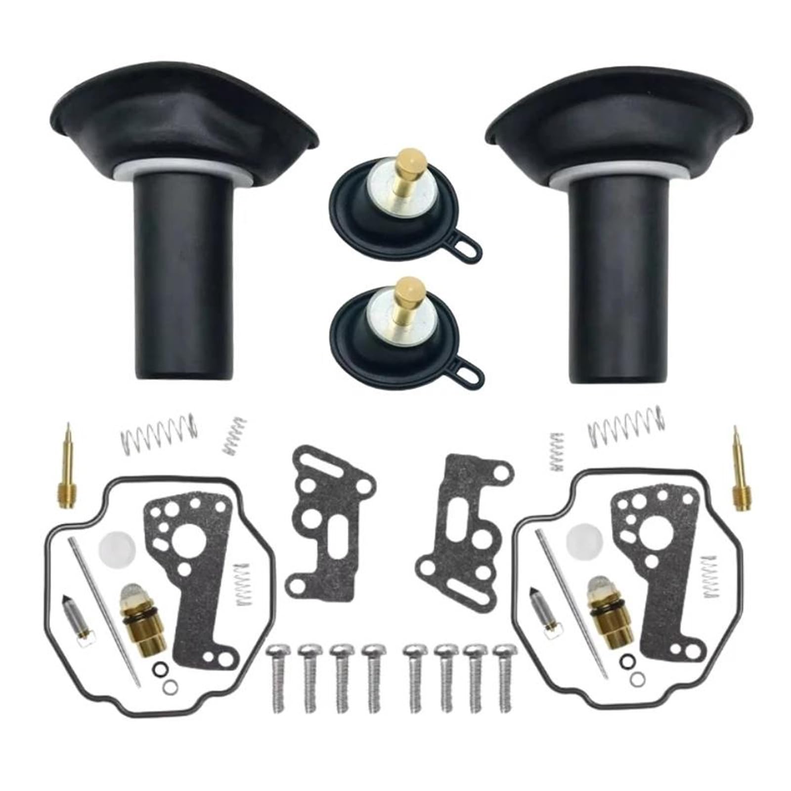 Motorcycle Carburetor Repair Kit for YAM&AHA Virago XV535 XV 535 1990-2001 Plunger Float Diaphragm