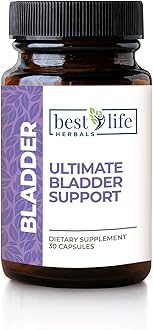 Best Life Herbals Ultimate Bladder Support Dietary Supplement 30 Capsules Restore Your Freedom and Confidence - 1 Bottle