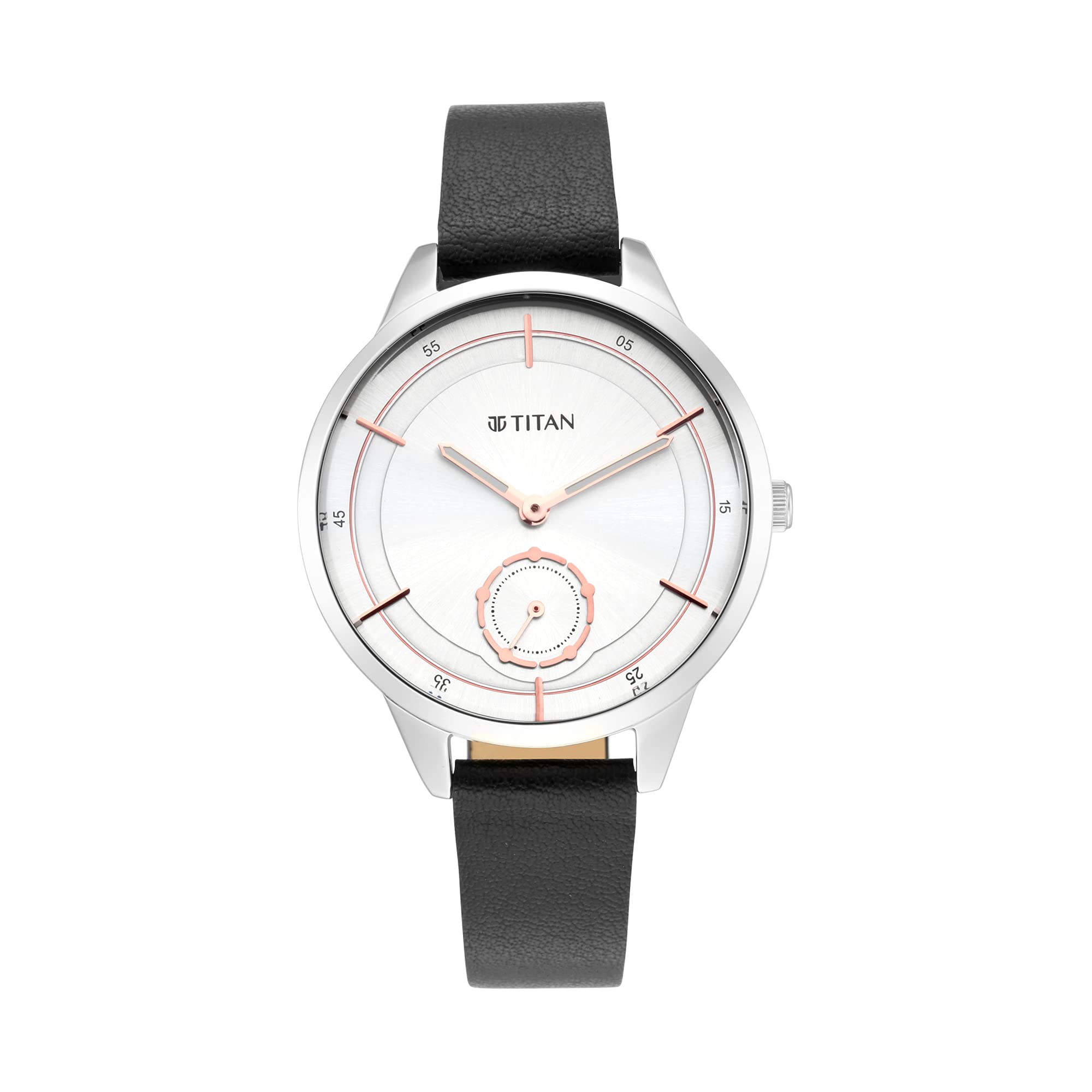Titan Women Leather Analog Gray Dial Watch-2664Sl01, Band Color-Black (B09DCK2RH7) Amazon Price History, Amazon Price Tracker