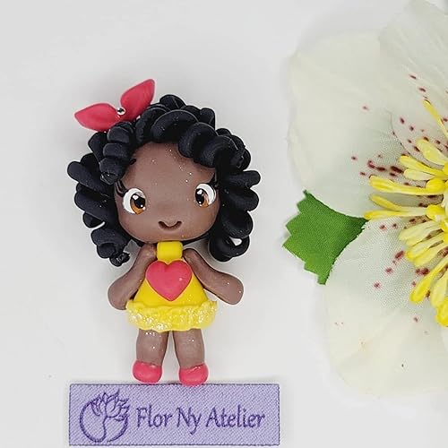 Miniatura 4 de Muñeca de arcilla de porcelana fría de Hannah