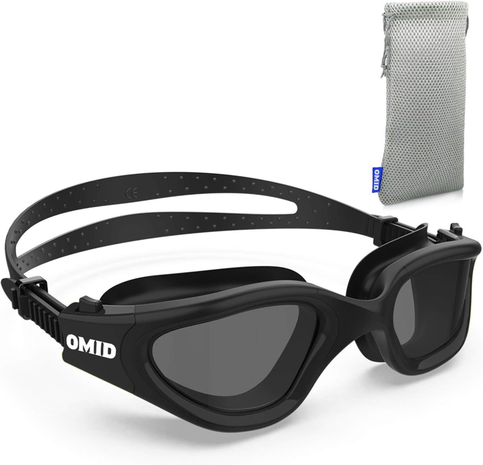 OMID Swim Goggles, P2 Polarized „ÄêPatent & Upgrade„Äë Anti-Fog Anti-UV No Leakage Swimming Goggles for Adult Men Women Youth
