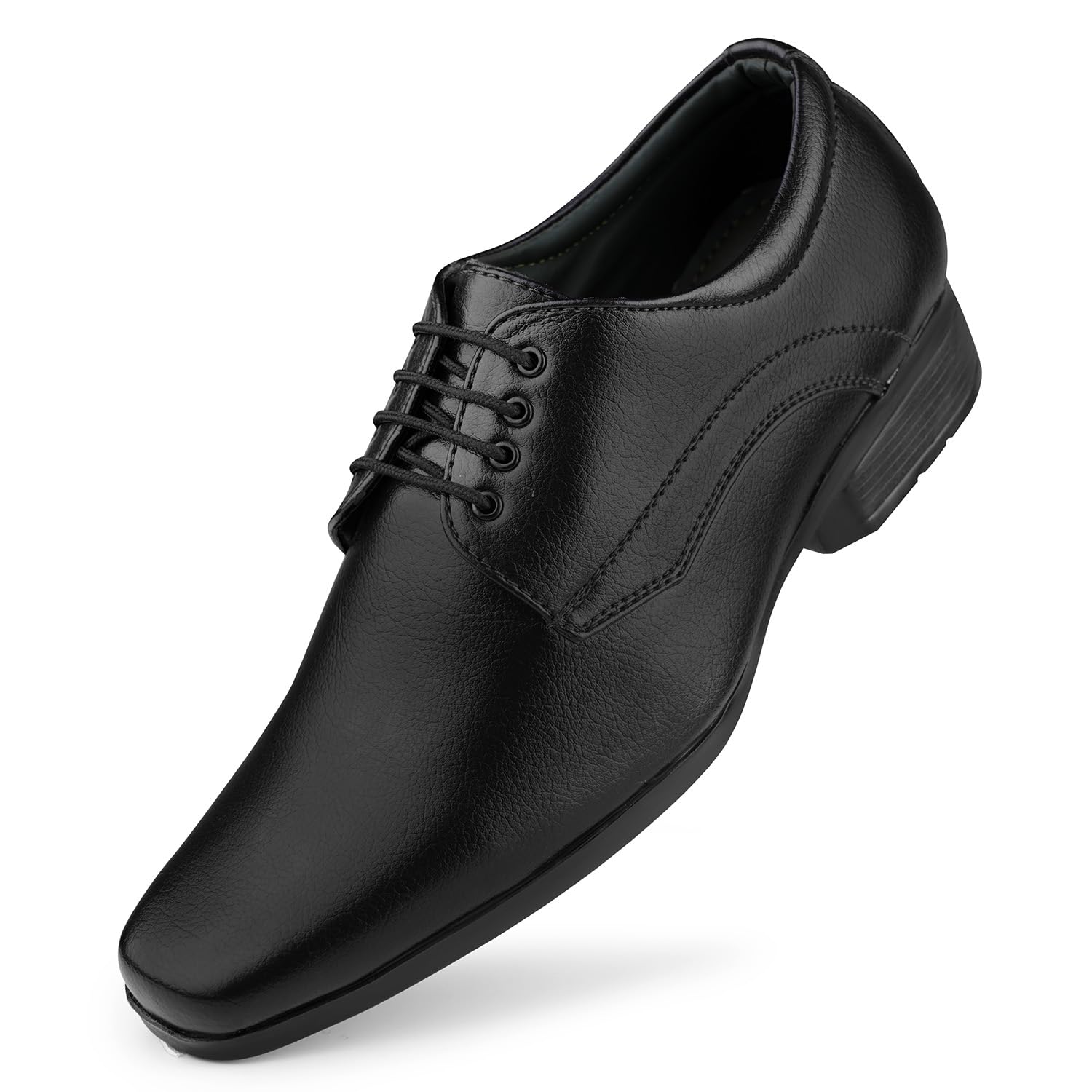doctor extra soft Men’s Black Formal Shoes– Classic Office Business Dress Shoes, Slip On & Lace Up Style, Lightweight Cushioned Sole, Non-Slip Professional Work, Wedding,Party & Casual Footwear D-851-picture-28