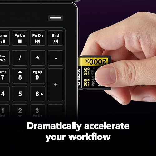 Miniatura 7 de Lexar Tarjeta de memoria SDXC profesional de 64 GB, 2000x, UHS-II, C10, U3, V90, video Full-HD y 8K, lectura de hasta 300 MBs, para cámaras DSLR,