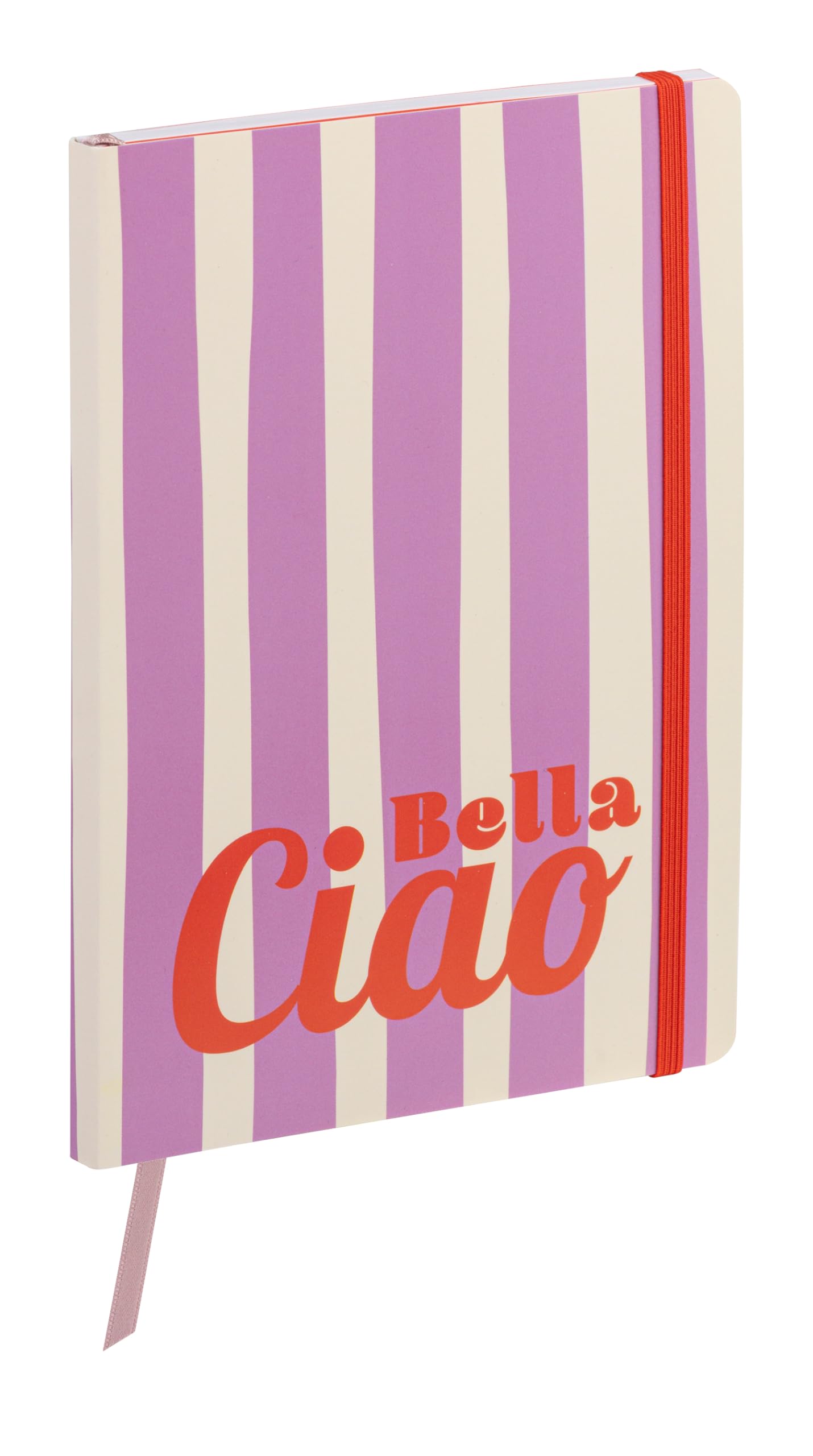 Clairefontaine - 116267C - Softcover Notebook Citrus/Stripes Decor - A5 14.8x21cm - 128 Lined Pages White Paper 90g - Dolce Amore Collection - Random delivery