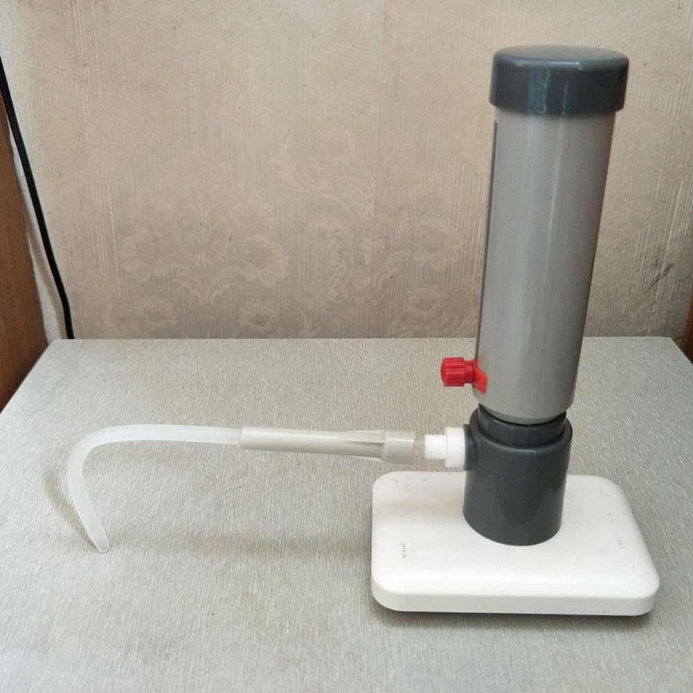 Dispenser Semi-Automatico per Flaconi da Laboratorio 5-25 Ml Regolabile