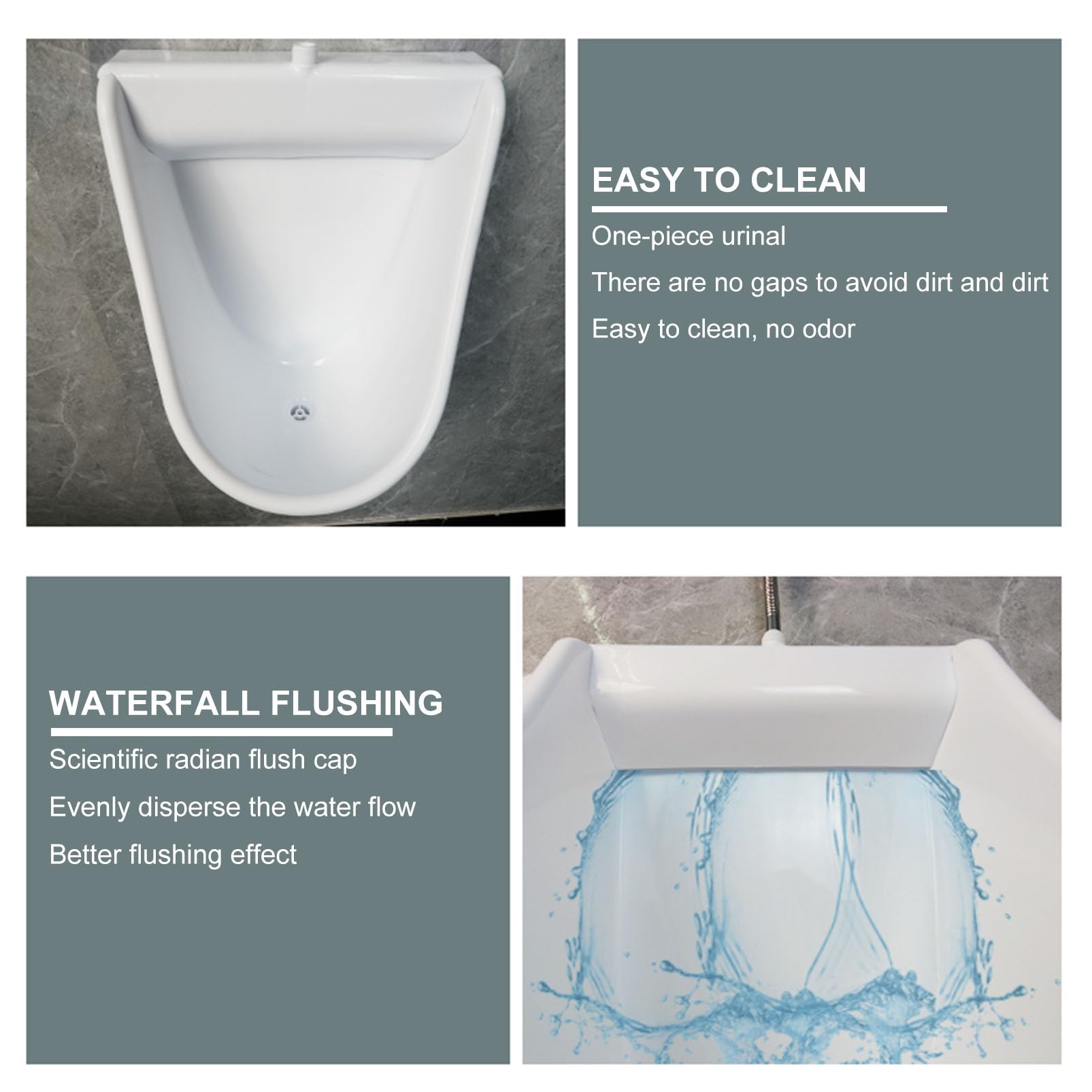 Urinoir, Urinoirs En Plastique Pour Les Hommes, Stocker Votre Maison Urinaire Urinaire Pour Les Hommes Garage, Hangar Ou Jardin, Marmité à L' Urine Murale Et Urinoirs Extérieurs, Pour Hommes Pour La M