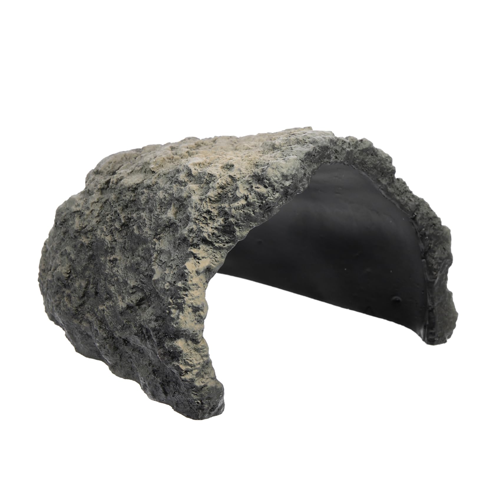 Cueva de Resina para Reptiles, Escondite Decorativo Ligero | Casa para Tortugas y Reptiles, Uso en Terrario Decor, Acabado en Resina