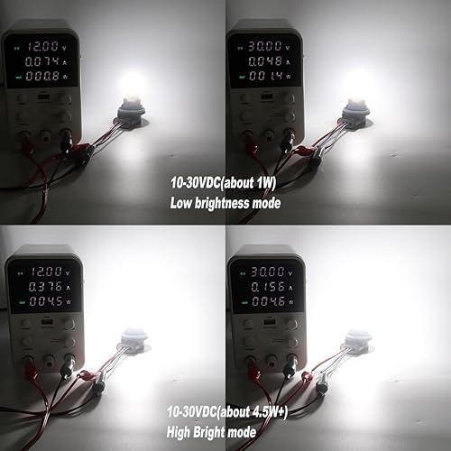 Miniatura 5 de El más nuevo 10-30 V Super brillante 4157 3057 3156 3157 bombillas LED para coche de respaldo reversa y freno de cola estacionamiento, blanco frío