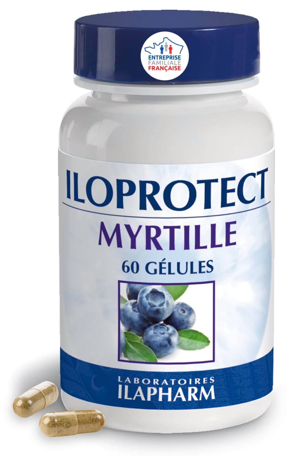 Rétine et vascularisation - ILOPROTECT Myrtille - Laboratoires Ilapharm - 60 gélules