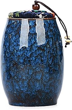 Sealed Jar Food Storage Containers Hand-painted Tea Caddy Tea Ceremony Storage Set Kung Fu Tea Set Tea Art Combination Tea Tray Tea Ceremony Accessories Ceramic Container For Storage Of Coffee Beans
