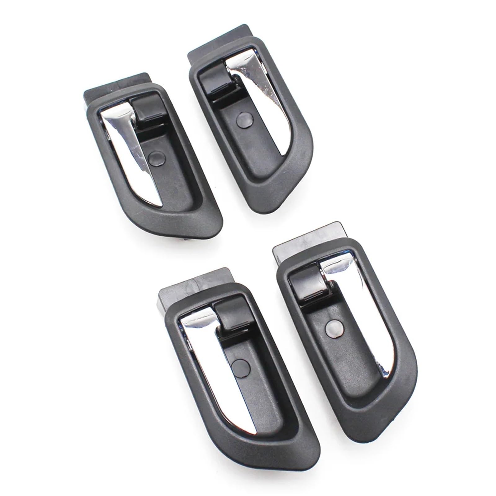 Btnuahq One Color Car Door Handle Interior 4Piece For Great For Wall For Hover H5 Haval H3 H5 Gwm X200 Black Interior Door Handles Inner Inside Door Armest Car Inside Door Handle