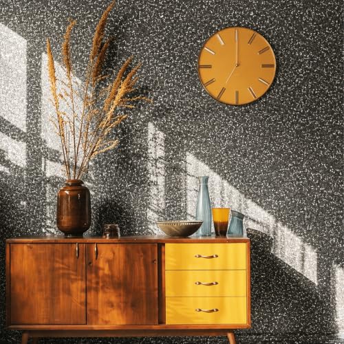 Image of Marble Texture Paint, 3D Designer Stone and Granite Luxury Finish, Washable Water Resistant Acrylic Emulsion, Interior Exterior Ready to use (Graphite Slate)