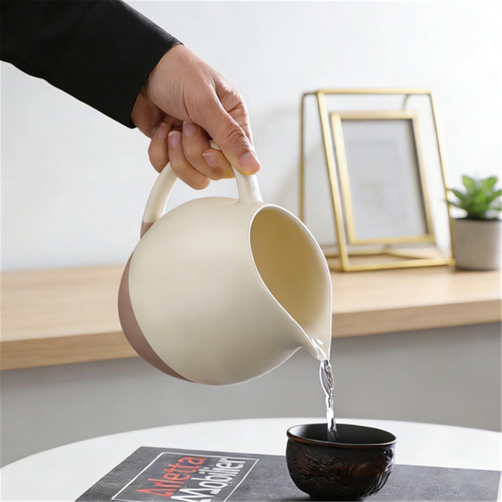 Set gocciolatori e caraffe in Ceramica Resistente Calore per Appassionati caffè, Regalo per Appassionati caffè in Ceramica
