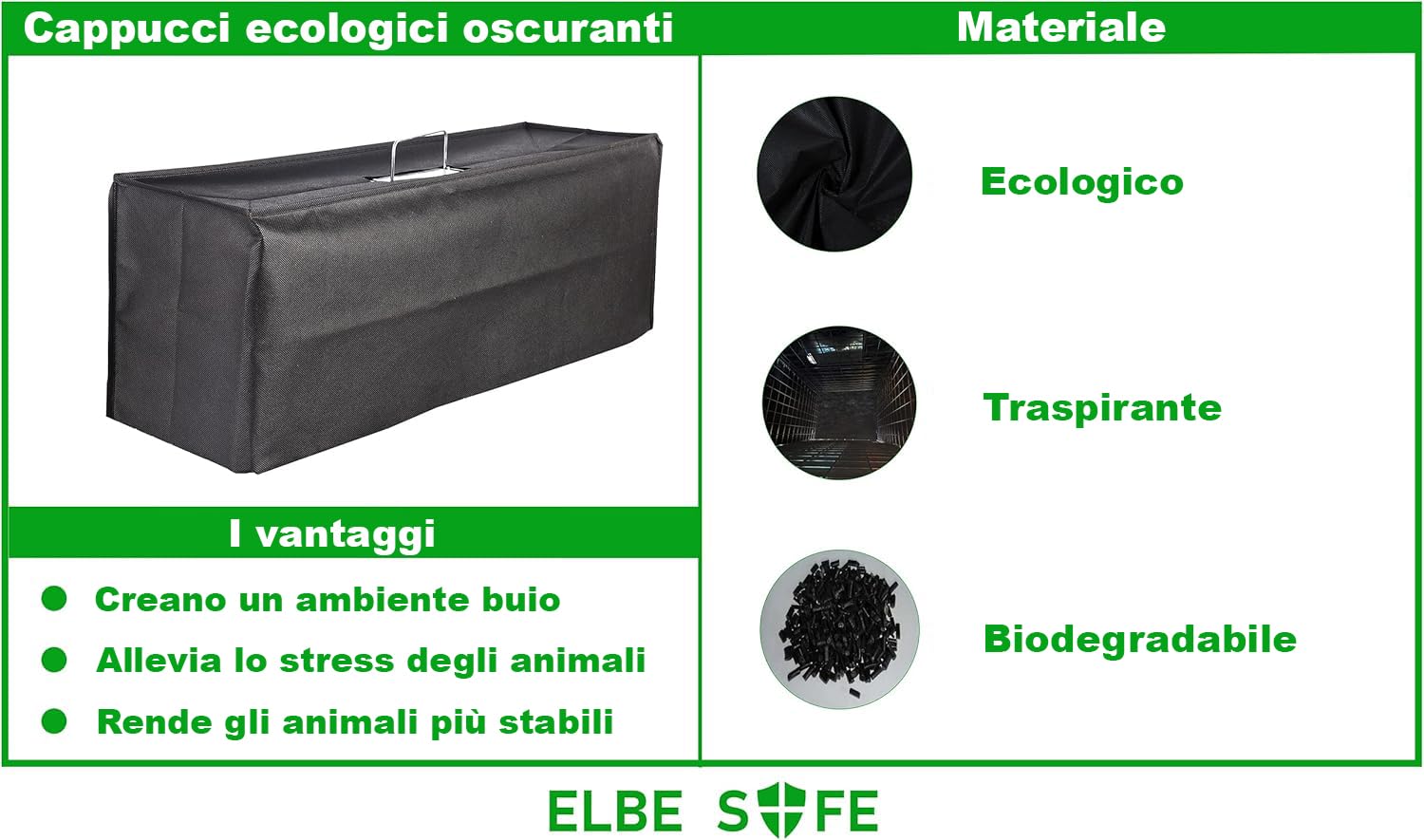 Elbe Safe Gabbia Trappola per Vivi 80 x 29 x 32 cm,Gabbia Grandi, Adatto per uso interno ed esterno