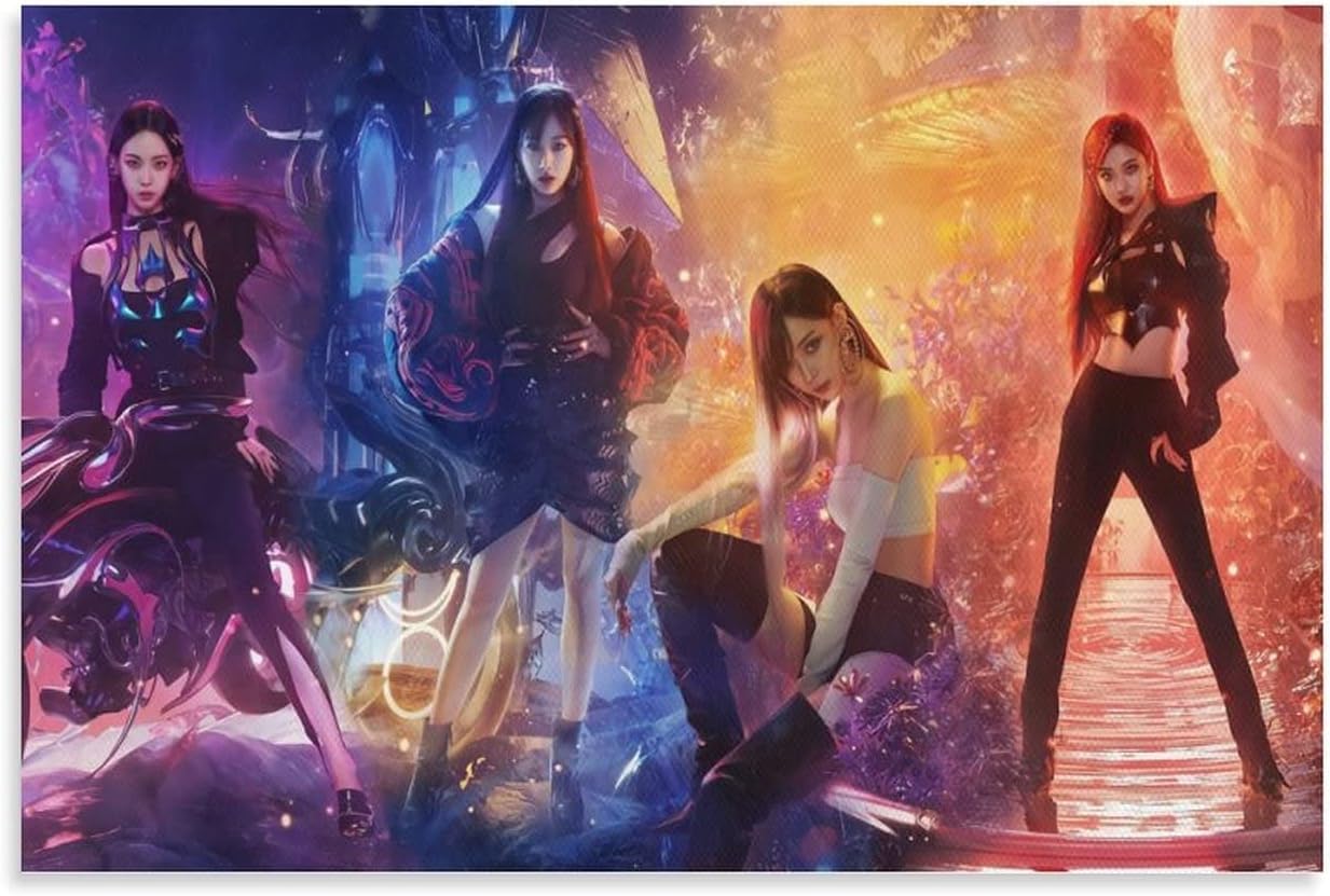 Amazon.co.jp: エスパ ポスター Aespa ポスター 歌手ポスター ホーム