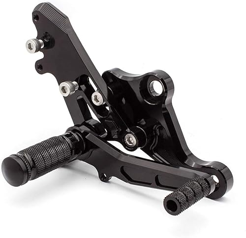 Miniatura 5 de CNC Grom125 17-20 - Juego de clavijas traseras ajustables para motocicleta, pedal de cambio de freno compatible con GROM 125 MSX125 2017 2018 2019