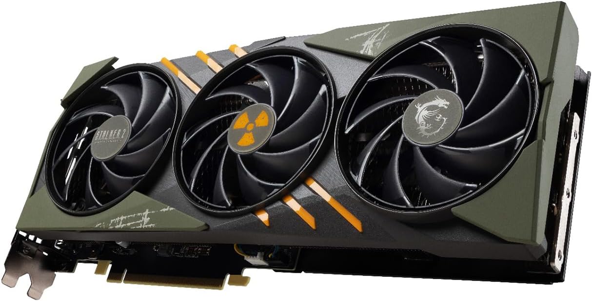 MSI GeForce RTX 4070 Ti Super 16G Gaming Slim Stalker 2 Edition 16GB GDDR6X Video Card