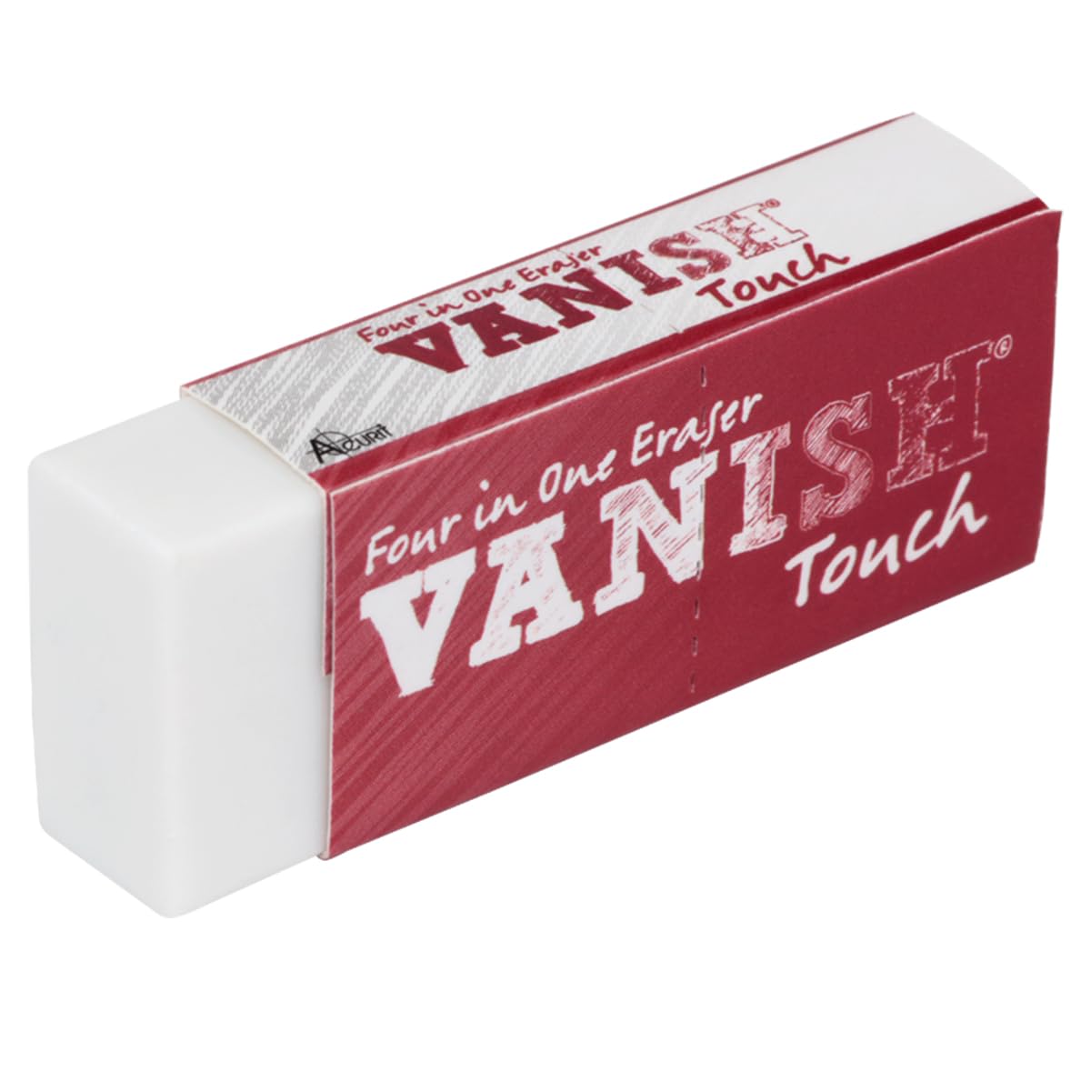 Acurit Vanish Touch Artist Eraser, Latex-Free - Soft, Flexible Pencil Erasers, Sketching Supplies W/Protective Sleeve - Graphite, Charcoal, Pastel Compatible