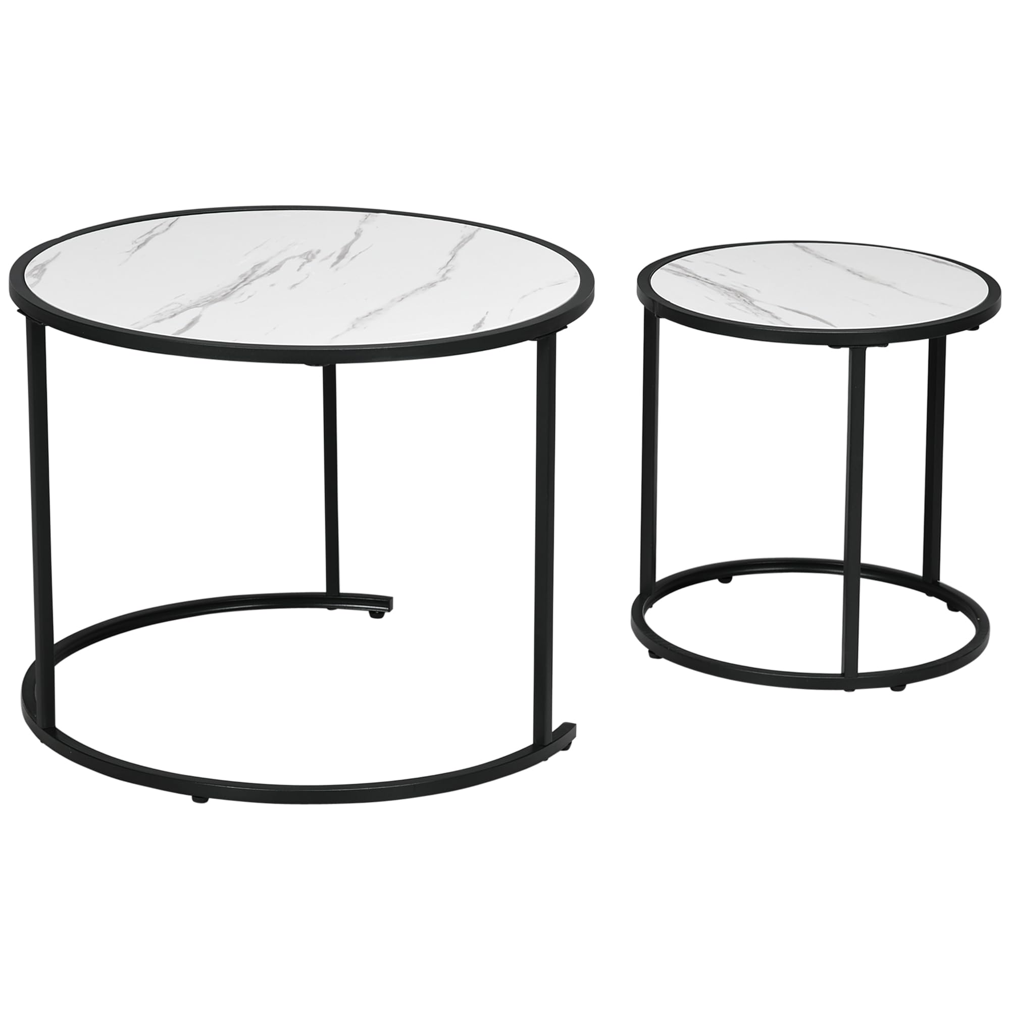 Ronde salontafel DRUMP STORAGE 70cm grijs zilver mangohout met opbergruimte handgemaakt Industrieel - 38948