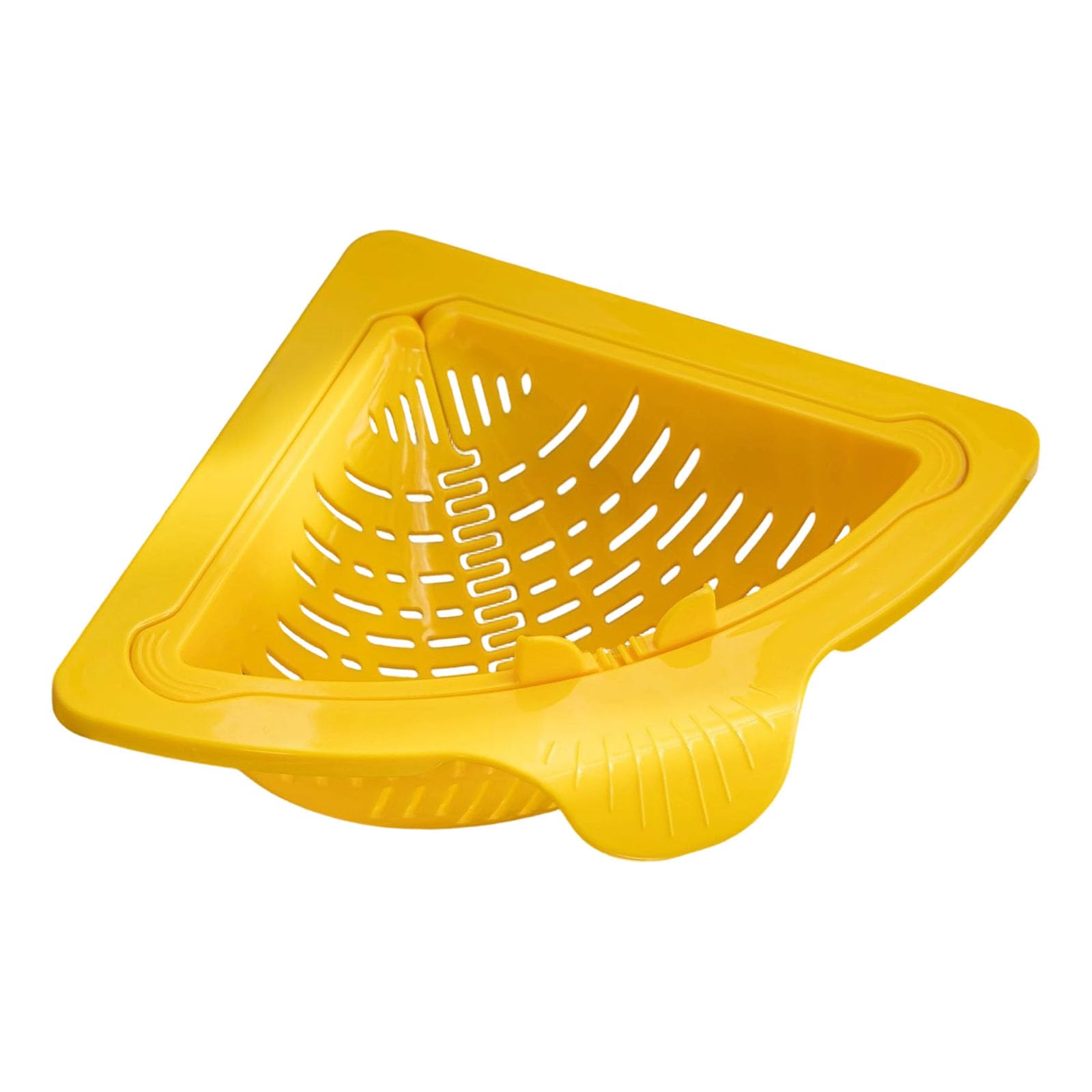 Mekalero 3 Suction Cup Sink Corner Basket, Sponge Storage & Auto-Dumping Filter Tray, Faucet Sink Strainer Basket