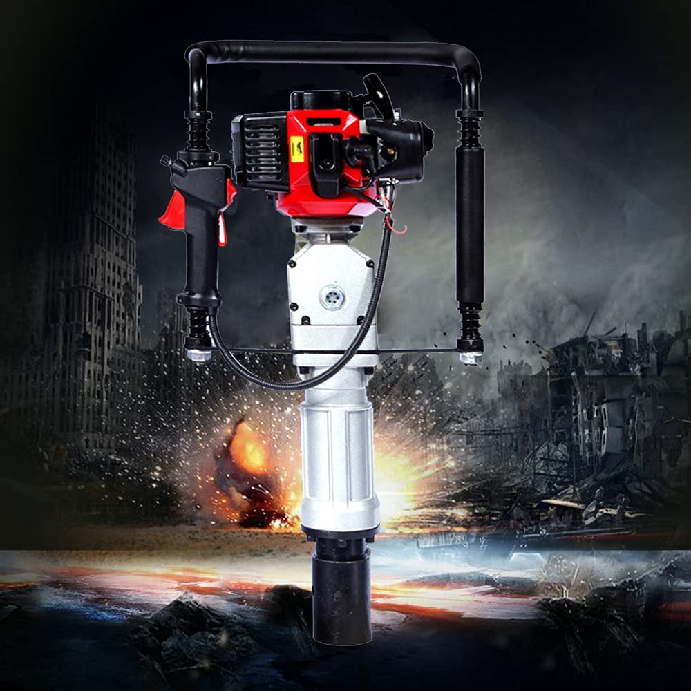 Buy Post Drivers, 1900W Fence Post Hole Digger Post Driver Pole Pounder