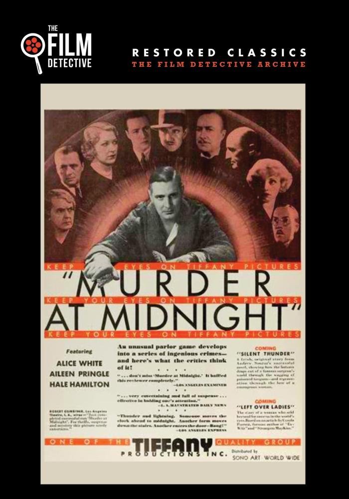 Murder At Midnight Película en DVD de importación para videoteca clásica
