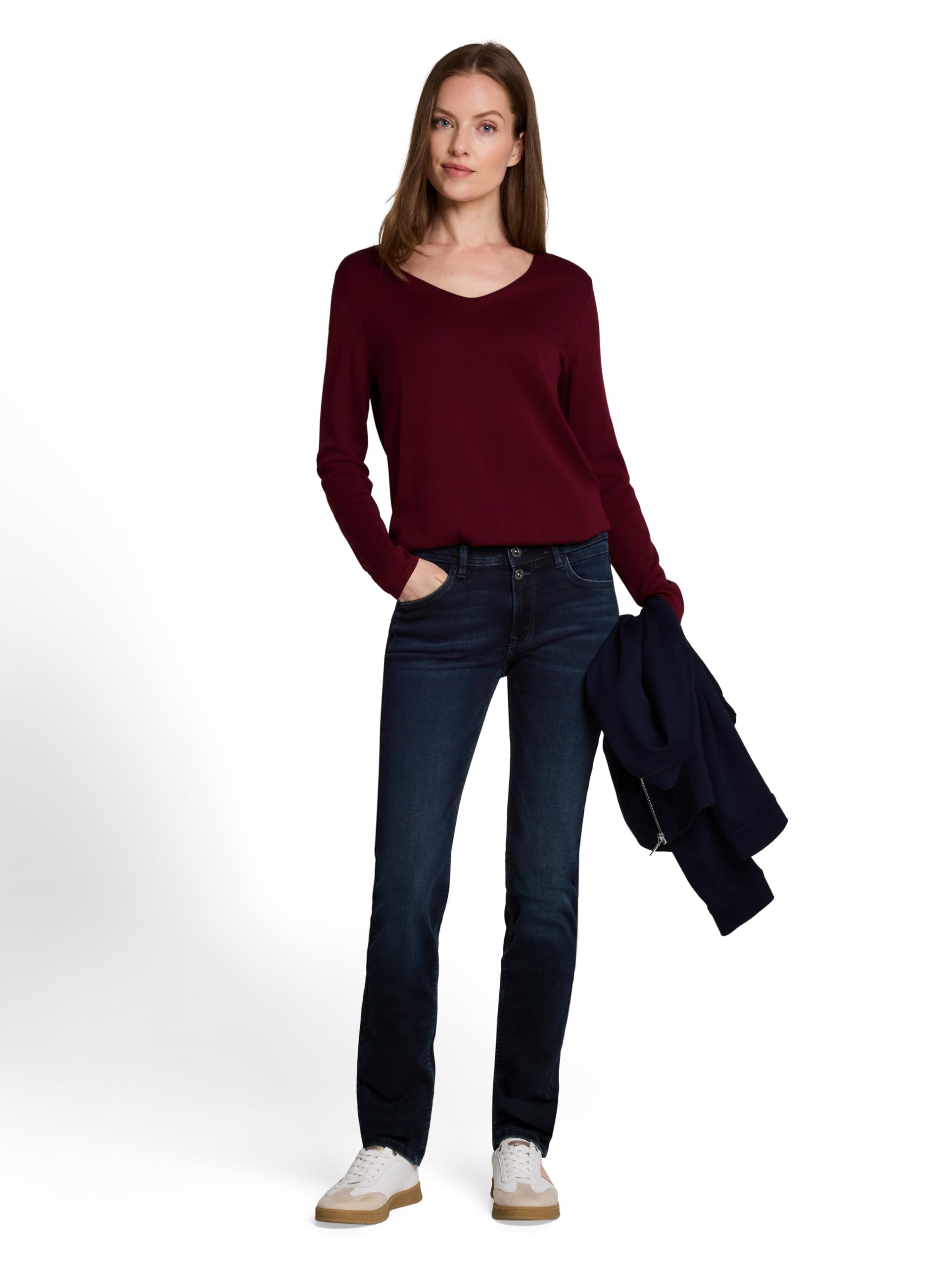 Tom Tailor Damen TTLIVA Straight Jeans 1052308