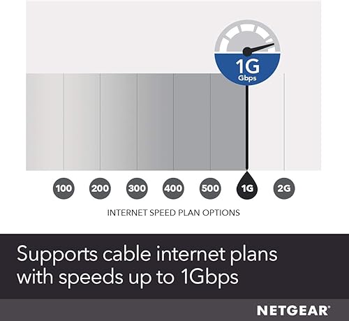 Miniatura 4 de NETGEAR - Módem de cable compatible con todos los proveedores de cables, incluyendo Xfinity by Comcast, Negro